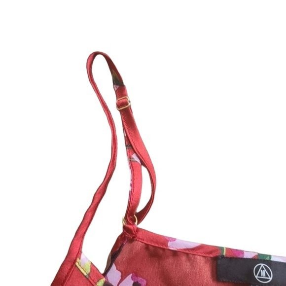 Missguided Red Floral Cami Dress - Picture 7 of 9